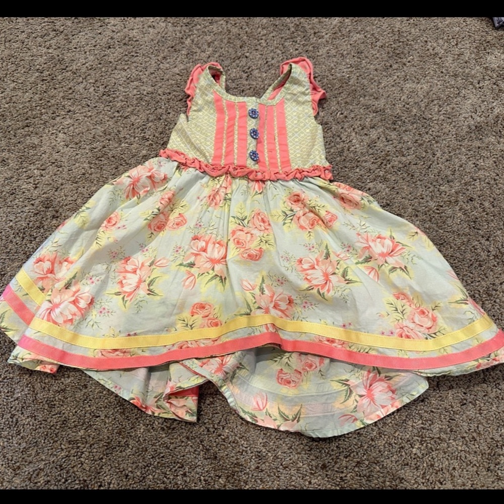 Matilda Jane dress twirly floral pattern size 2
